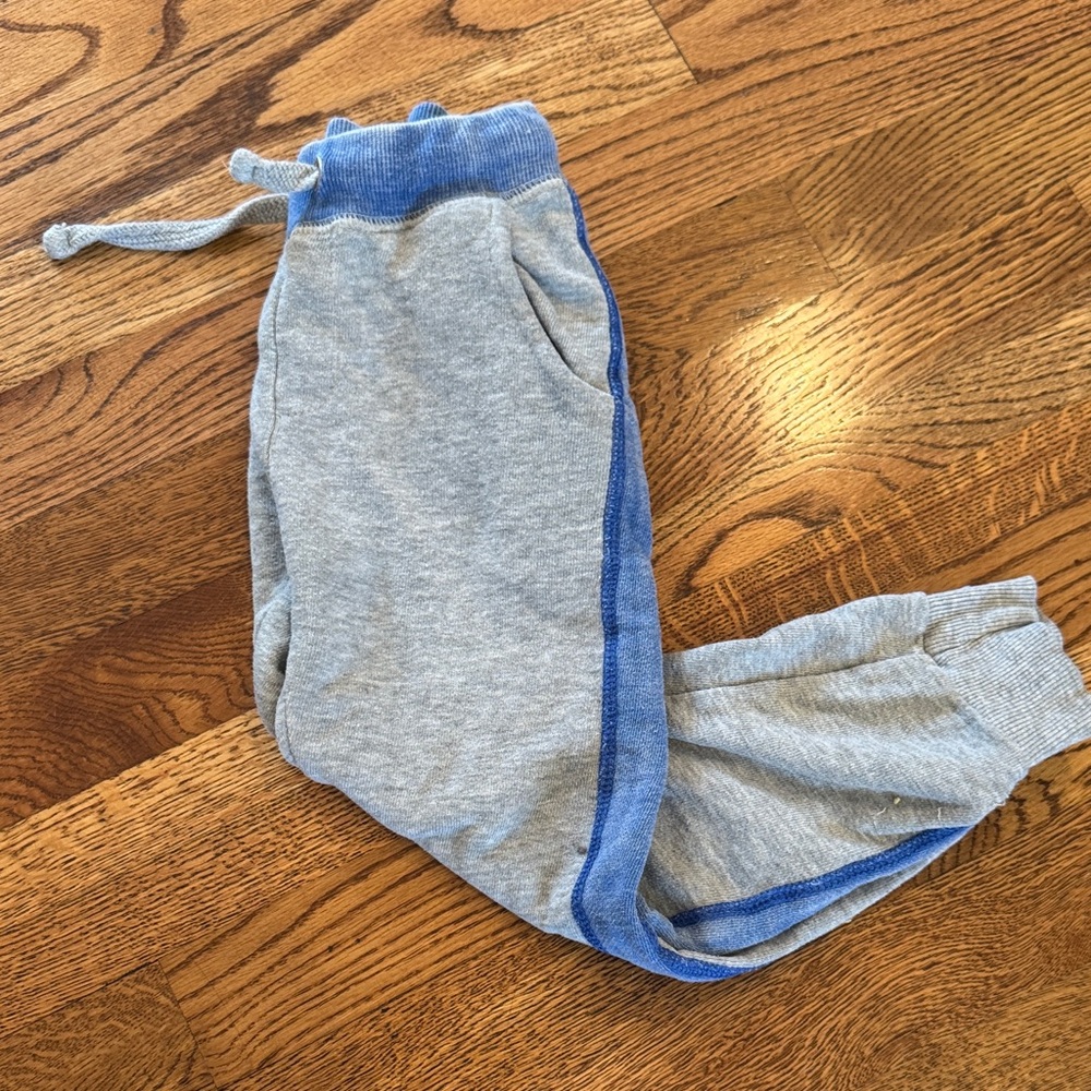 Vintage Havana Kids Gray and Blue Jogger Pants Size 5/6